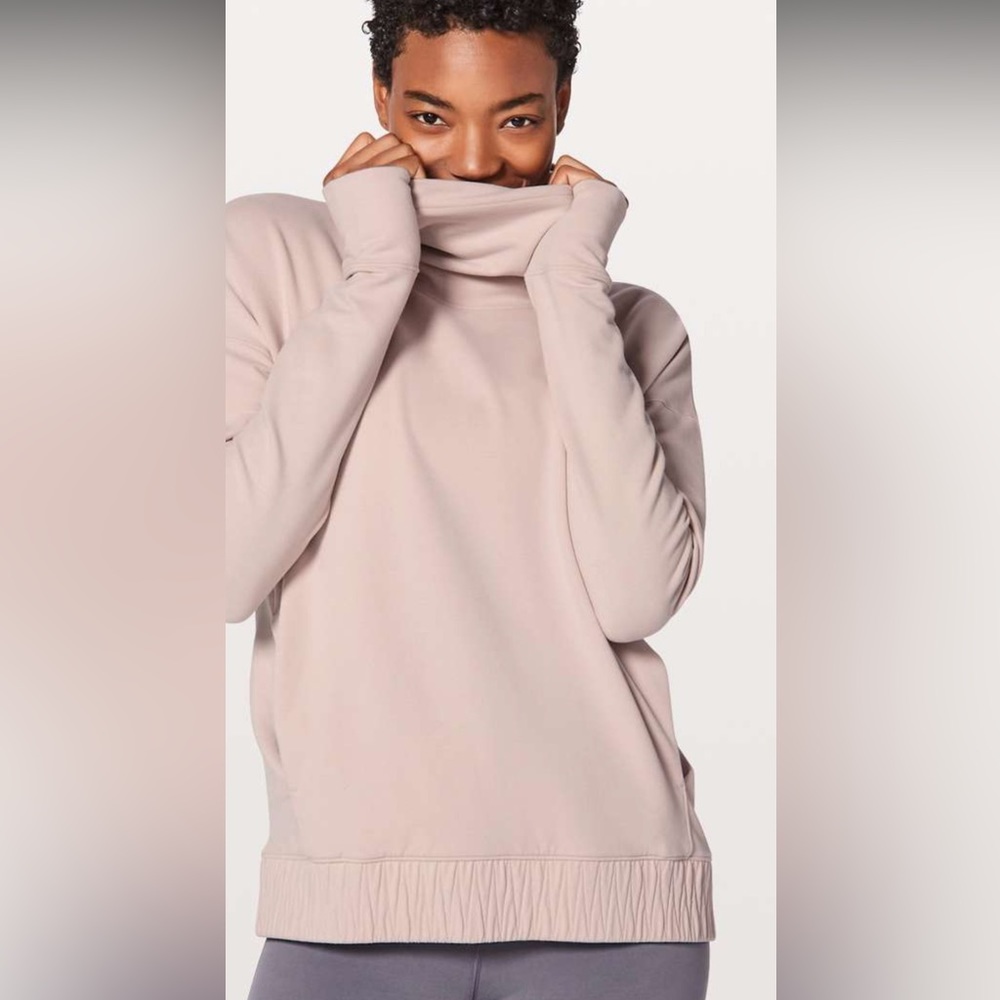 Lululemon Stress Less Pullover
Porcelain Pink